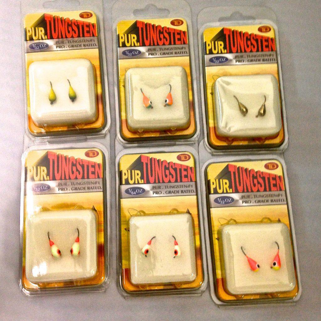 Tungsten Ice Fishing Jigs