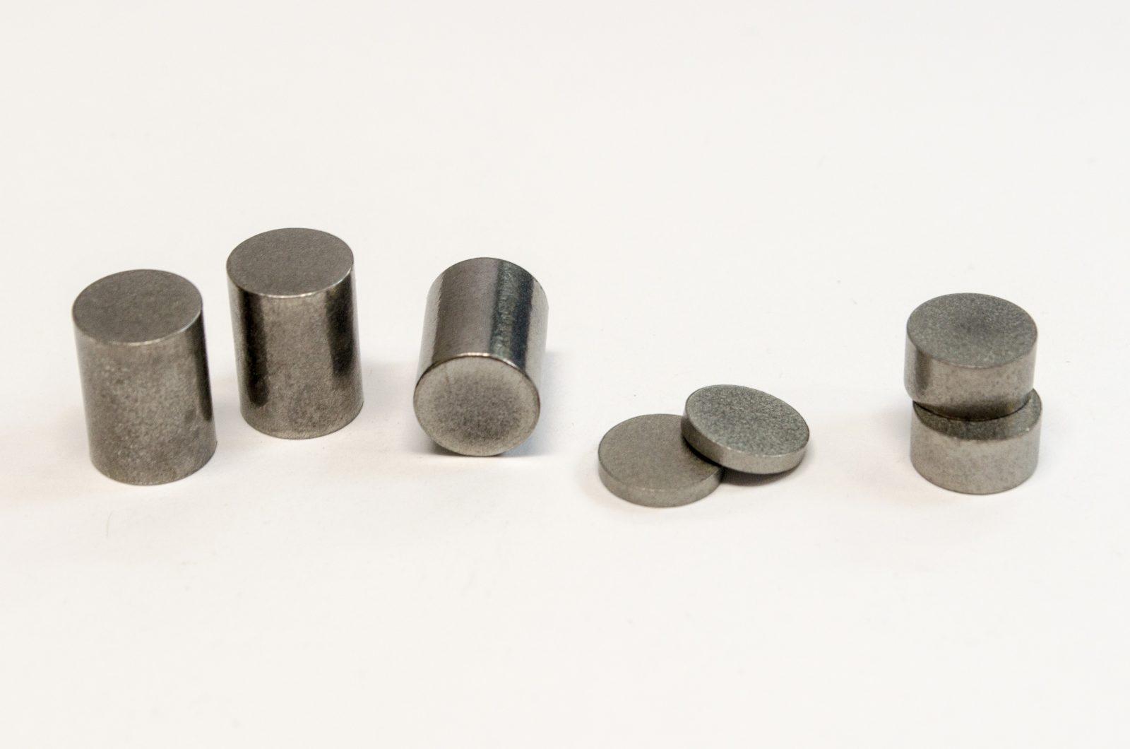 2.25 oz. Pinewood Derby Tungsten Cylinder Weights