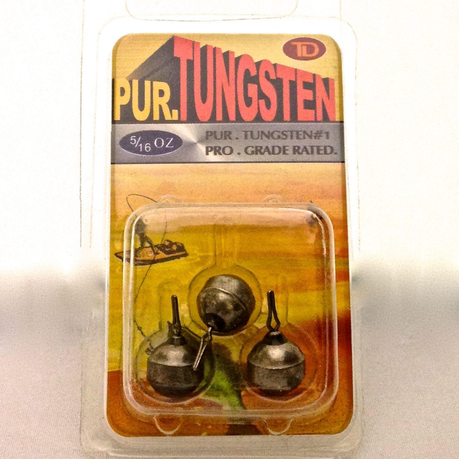Tungsten Round Ball Drop Shot Fishing Sinkers