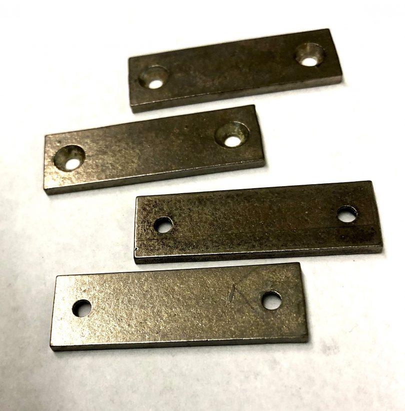 Pinewood Derby Car Tungsten Plate Weights 2oz