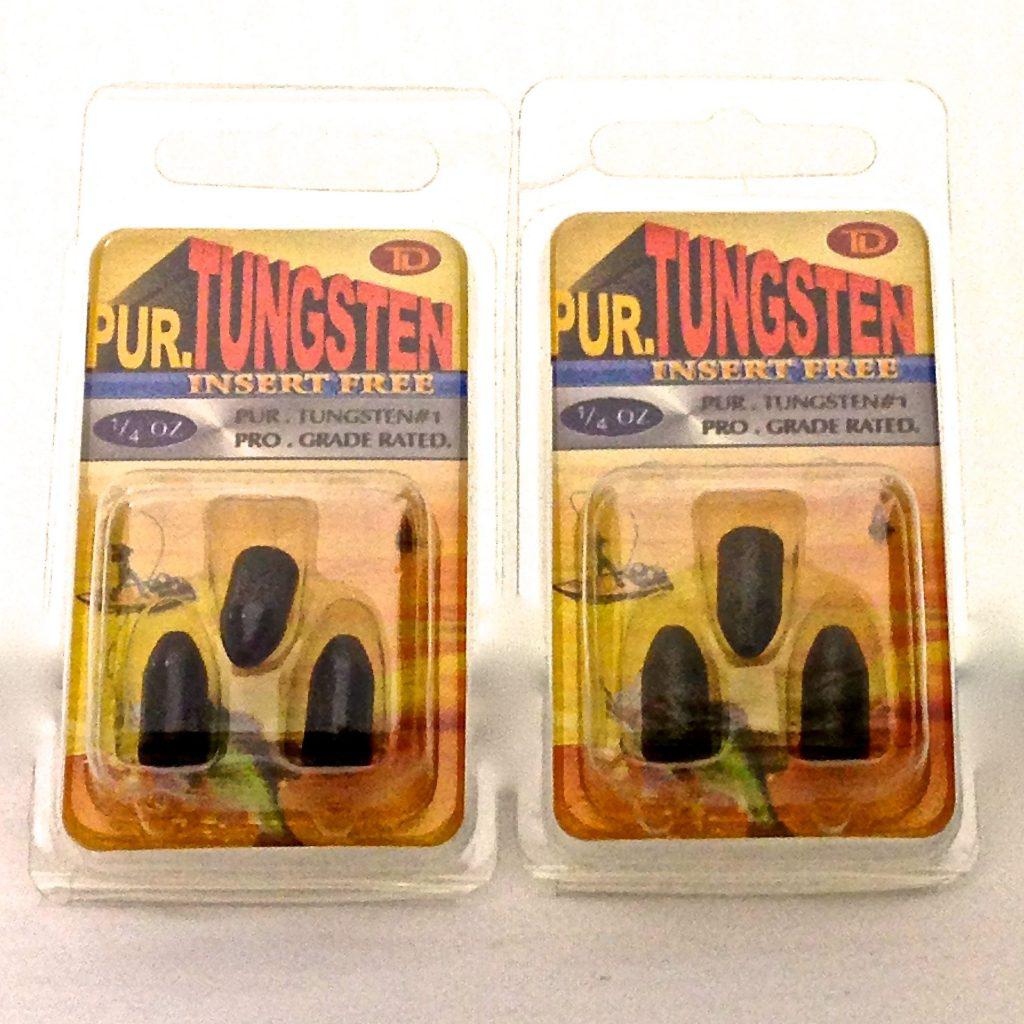Tungsten Bullet Worm Fishing Weights