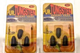 Tungsten Bullet Worm Fishing Weights